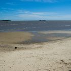 Playas de Colonia de Sacramento en el rio de La Plata