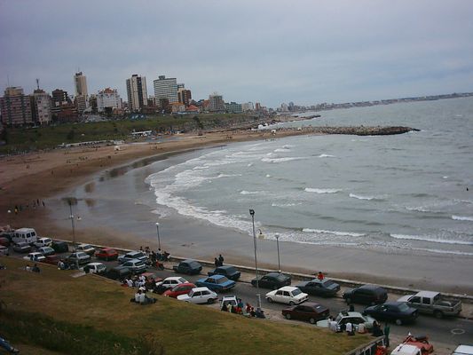Playas de Mar del Plata (Republica Argentina )