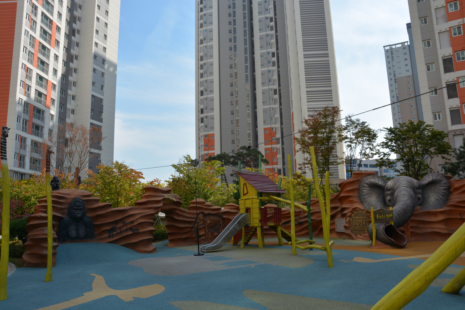 Playground im Neubaugebiet Incheon