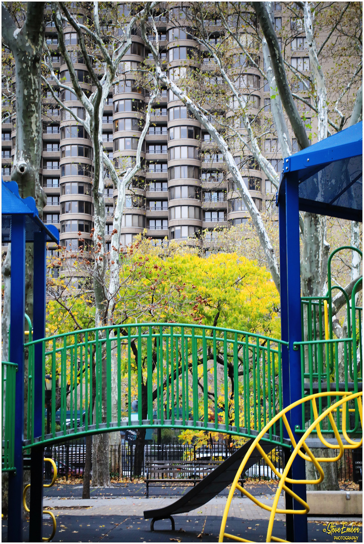 Playground in Autumn - A Murray Hill Impression