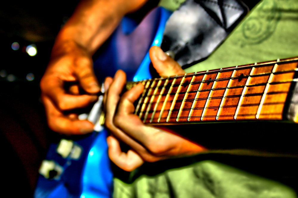 Playing Guitar