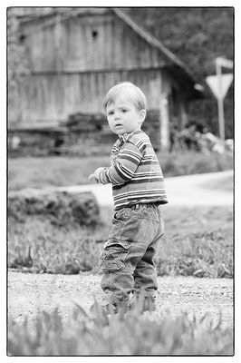 Playing in Grandmother's Backyard