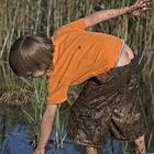 playing in the mud