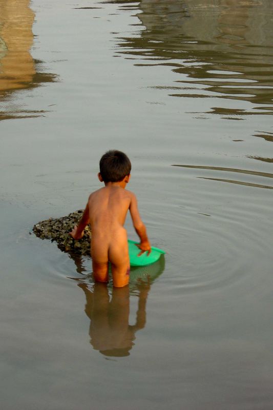 playing in the water 3