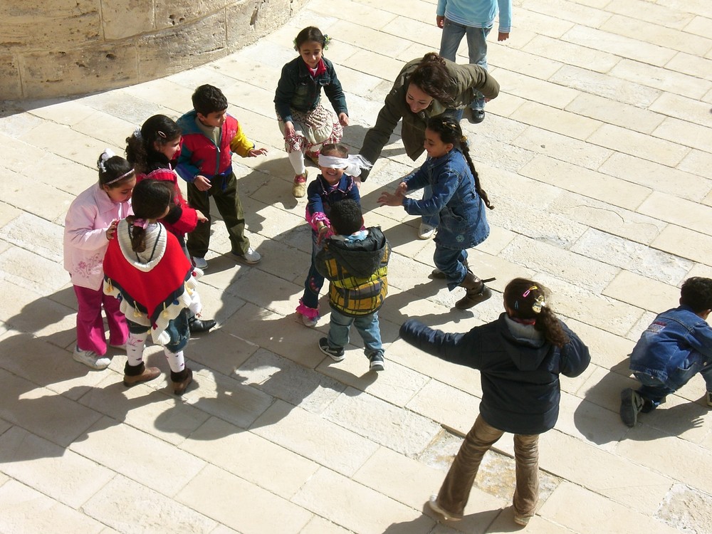 Playing Kids at Alexandria Castle