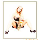 Playing Saxophon