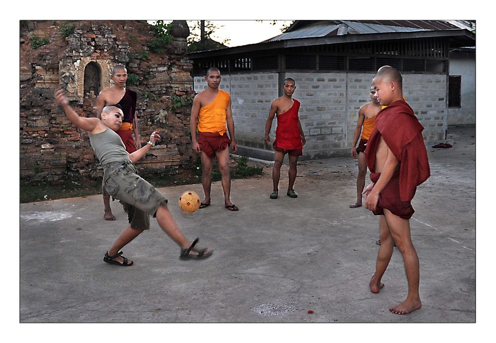 Playing with monks