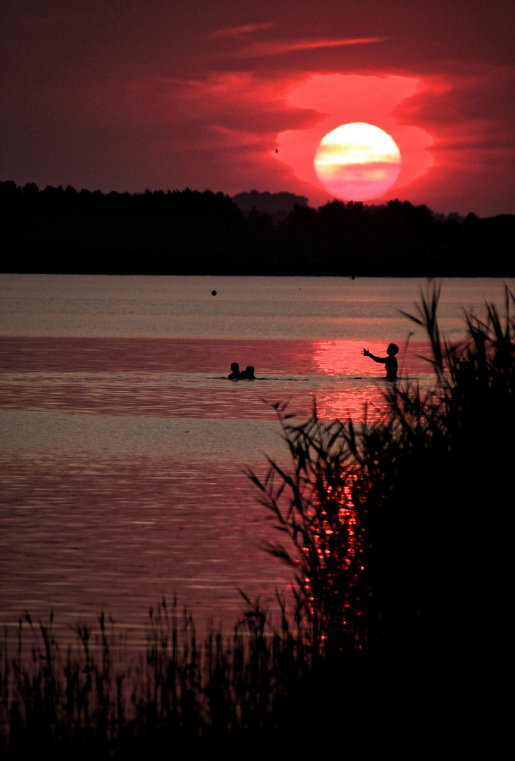 playin´sunball in the lake