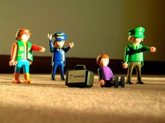 Playmobil in Aktion