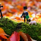 Playmobil Spielerei im Herbst