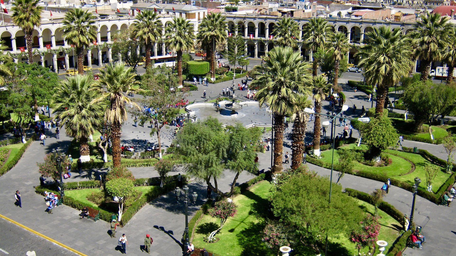 "Plaza de Armas Arequipa"