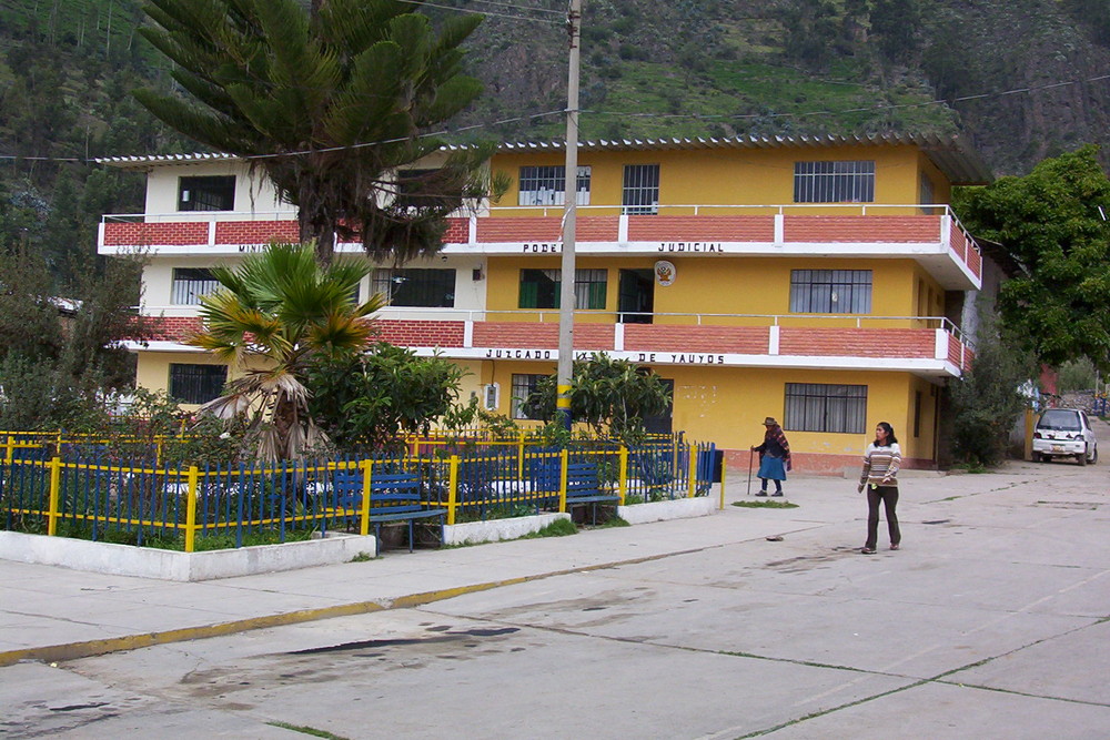 Plaza de Armas de la Provincia de Yauyos