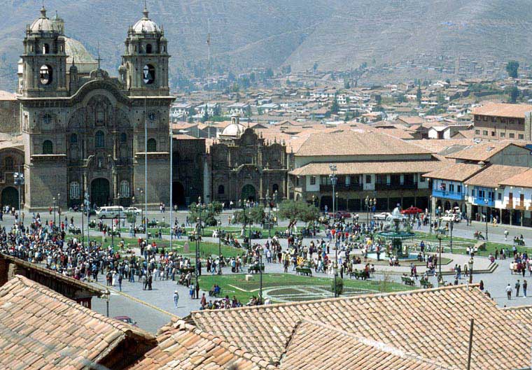 Plaza de Armas in Cuzco