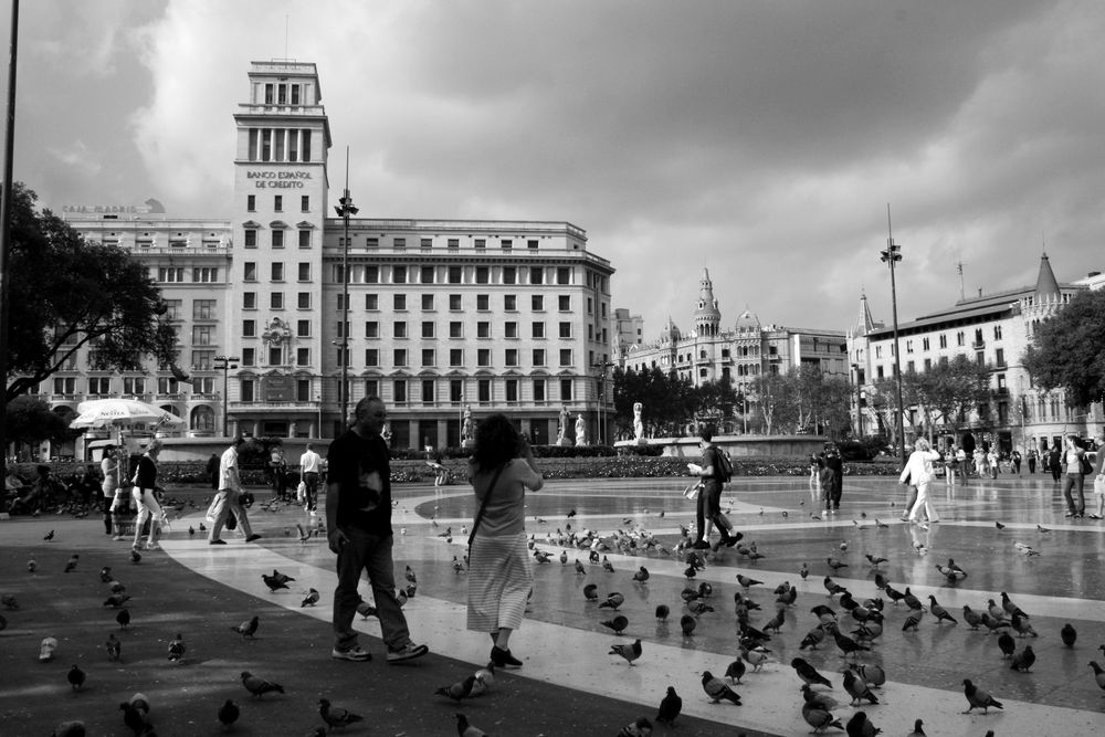 PLAZA DE CATALUNYA-BARCELONA