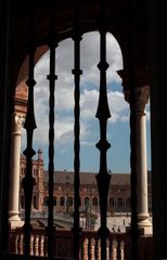 Plaza de España desde dentro