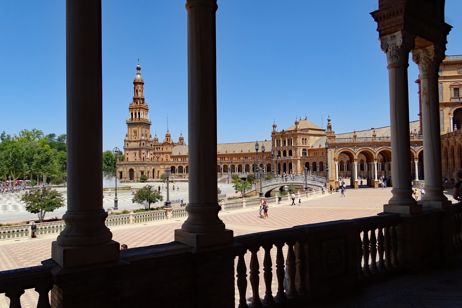 Plaza de España in Sevilla