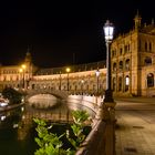 Plaza de Espana bei Nacht