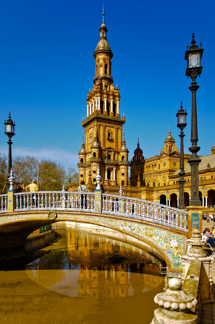 Plaza de Espana in Sevilla