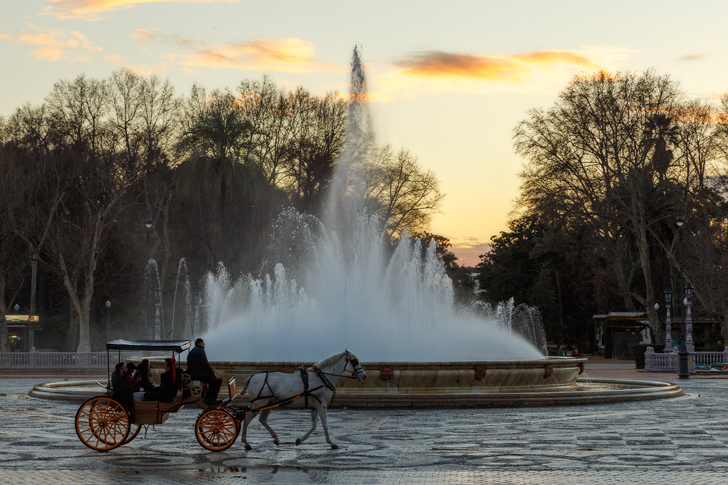 Plaza de Espana in Sevilla