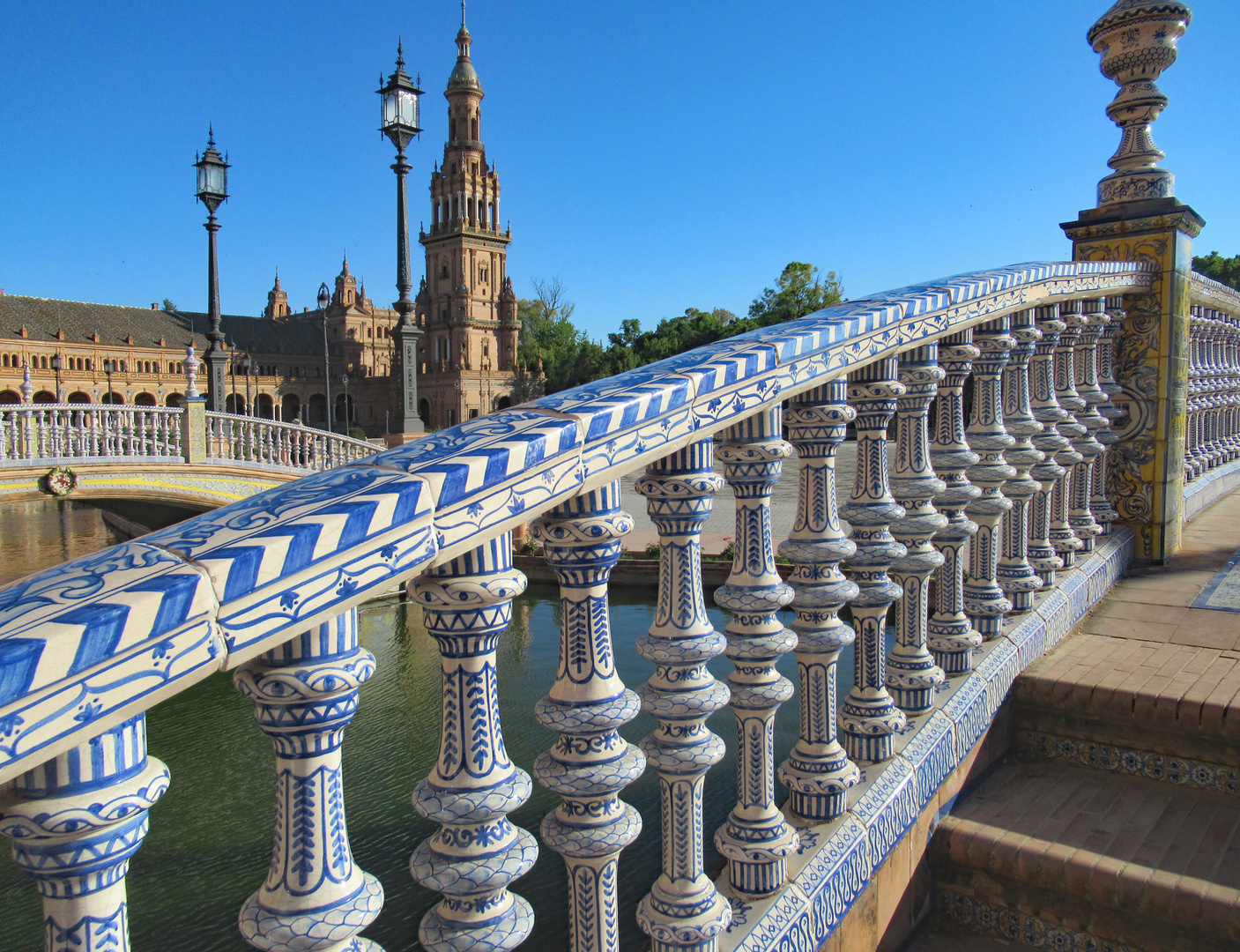 Plaza de Espana in Sevilla