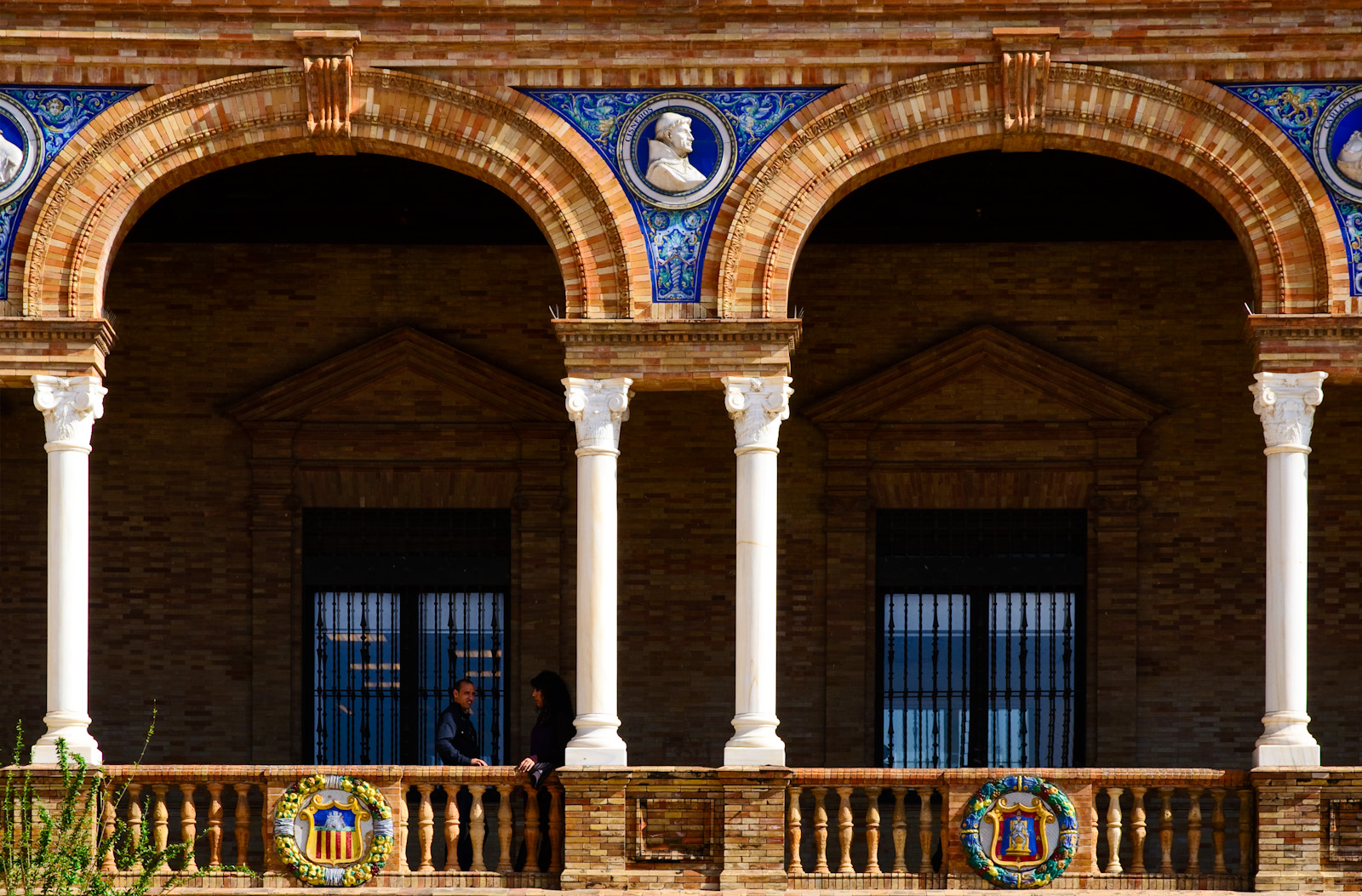 Plaza de Espana in Sevilla