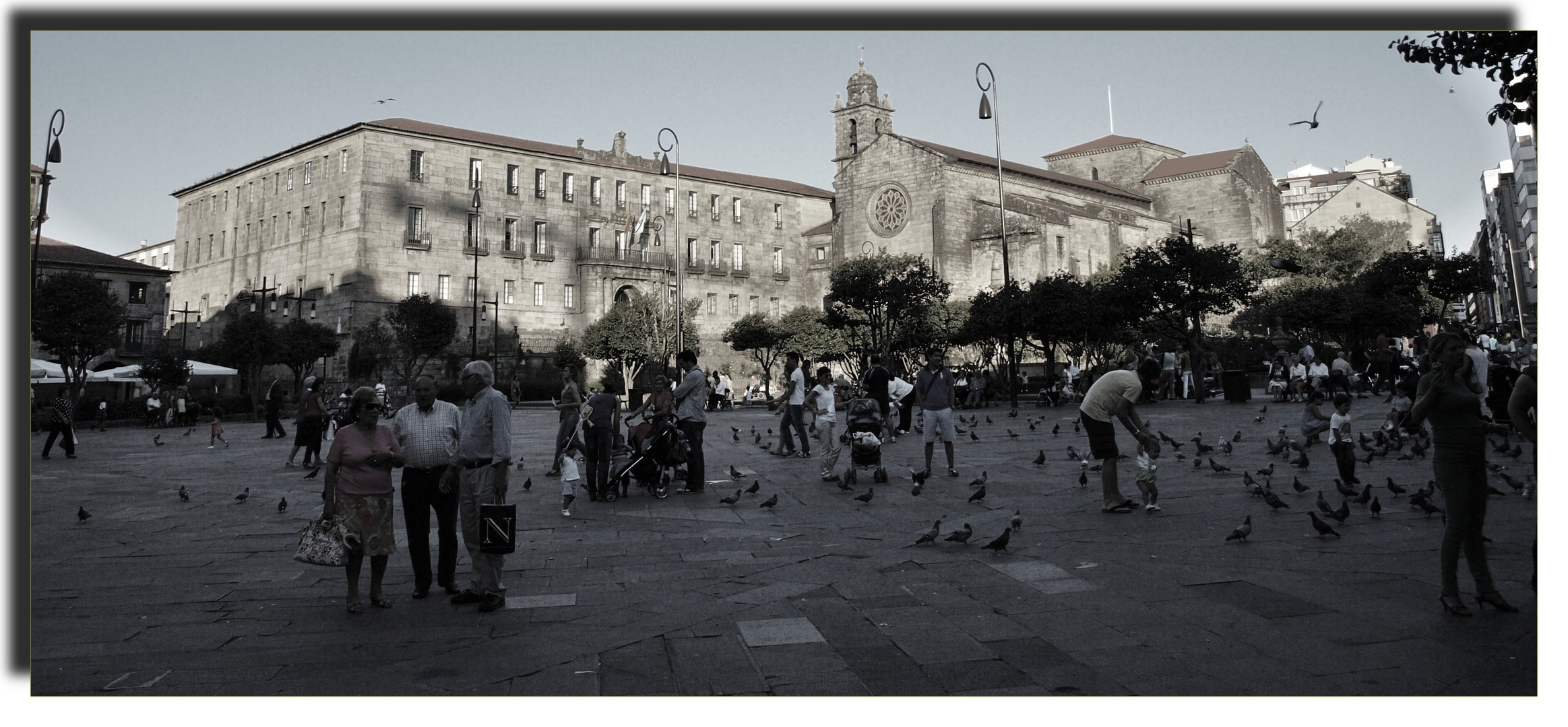 PLAZA DE LA HERRERIA EN PONTEVEDRA