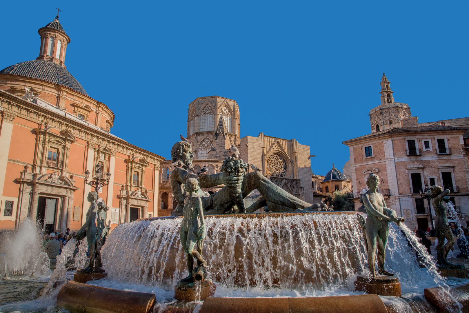 Plaza de la Virgen Valencia