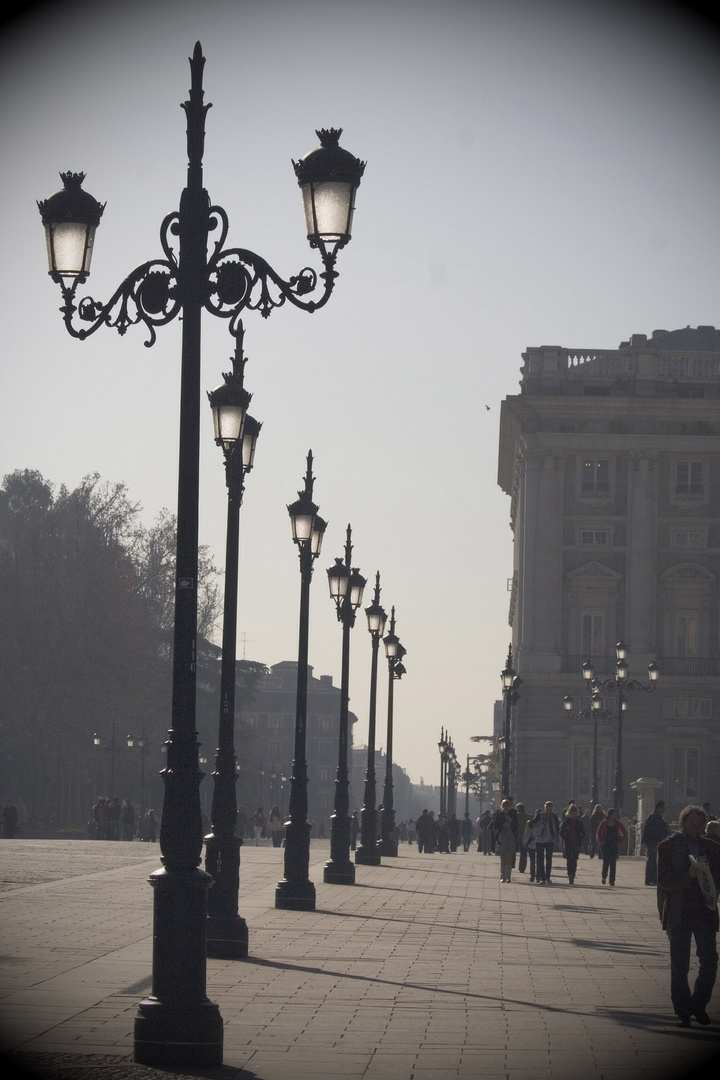 Plaza de Oriente. Madrid