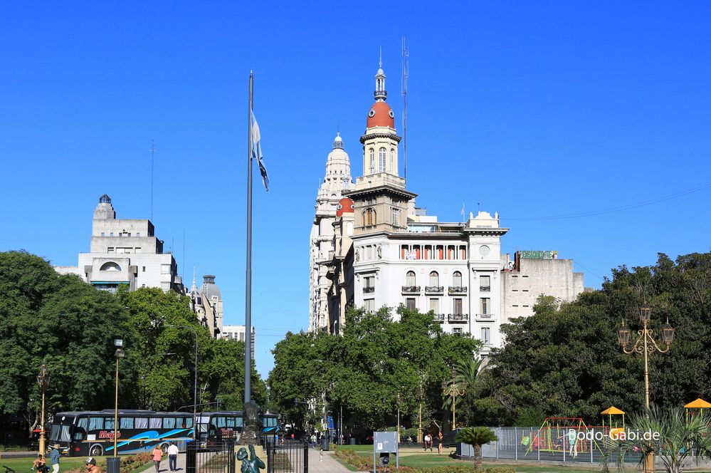 Plaza del Congreso mit Palacio Barolo