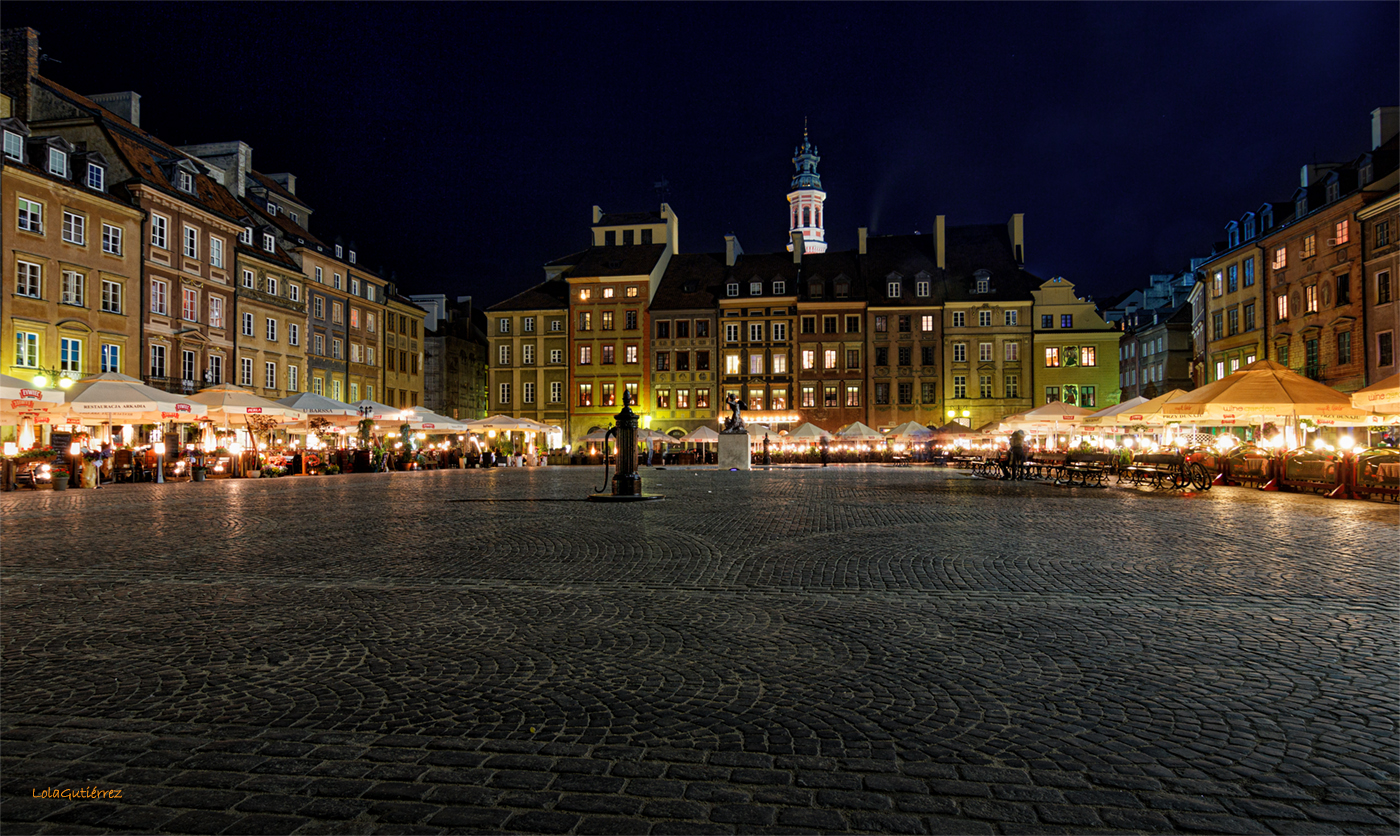 Plaza del Mercado - Varsovia