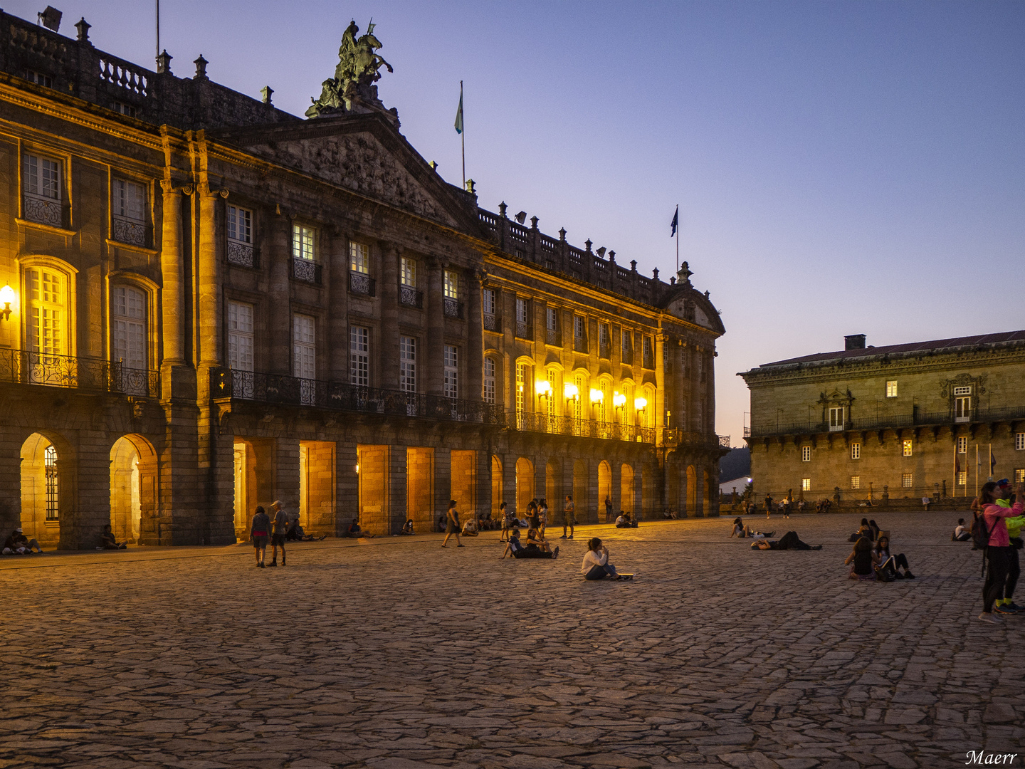 Plaza del Obradoiro.