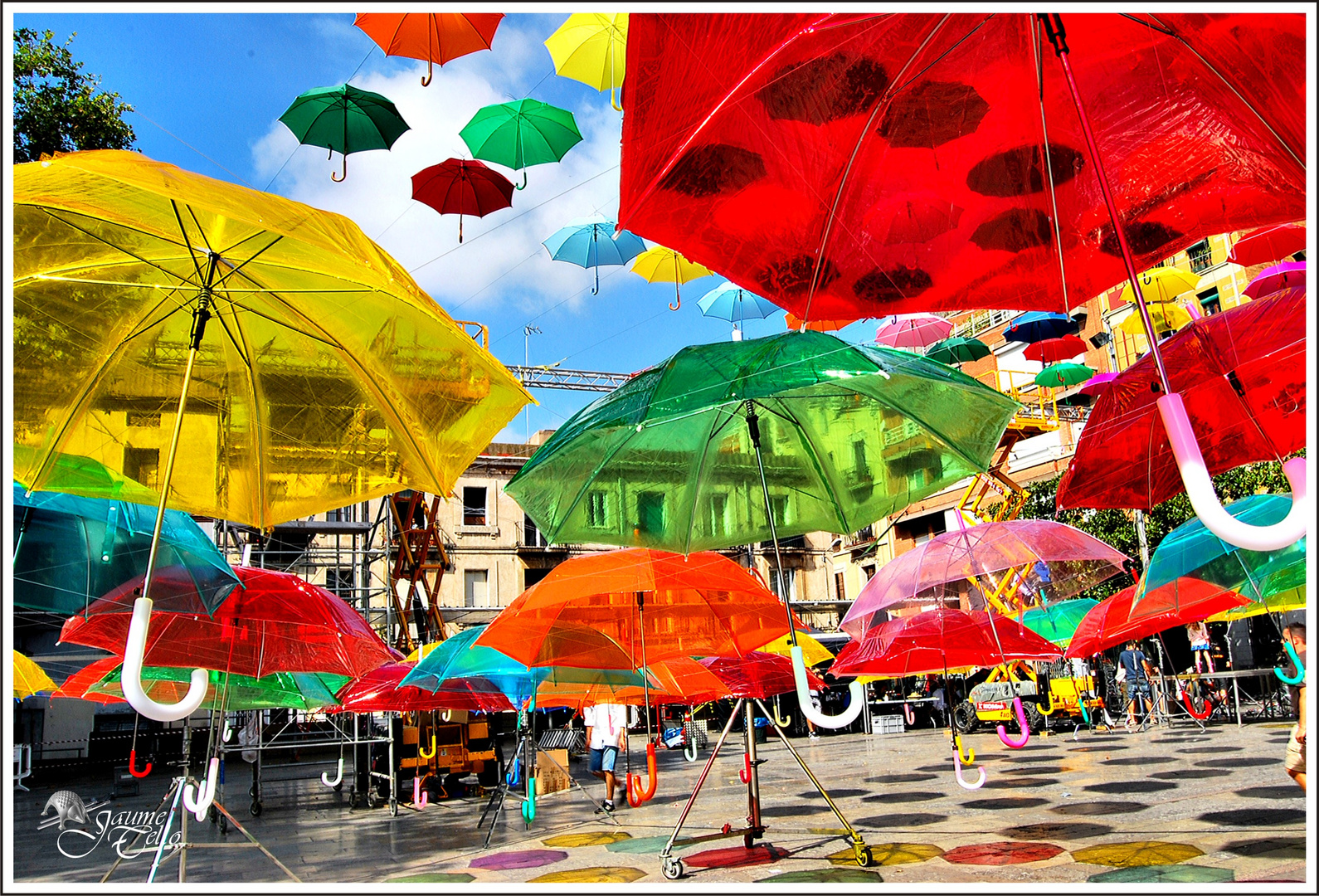 Plaza Del Sol Gracia Barcelona 2012 A Imagen Foto Festejos