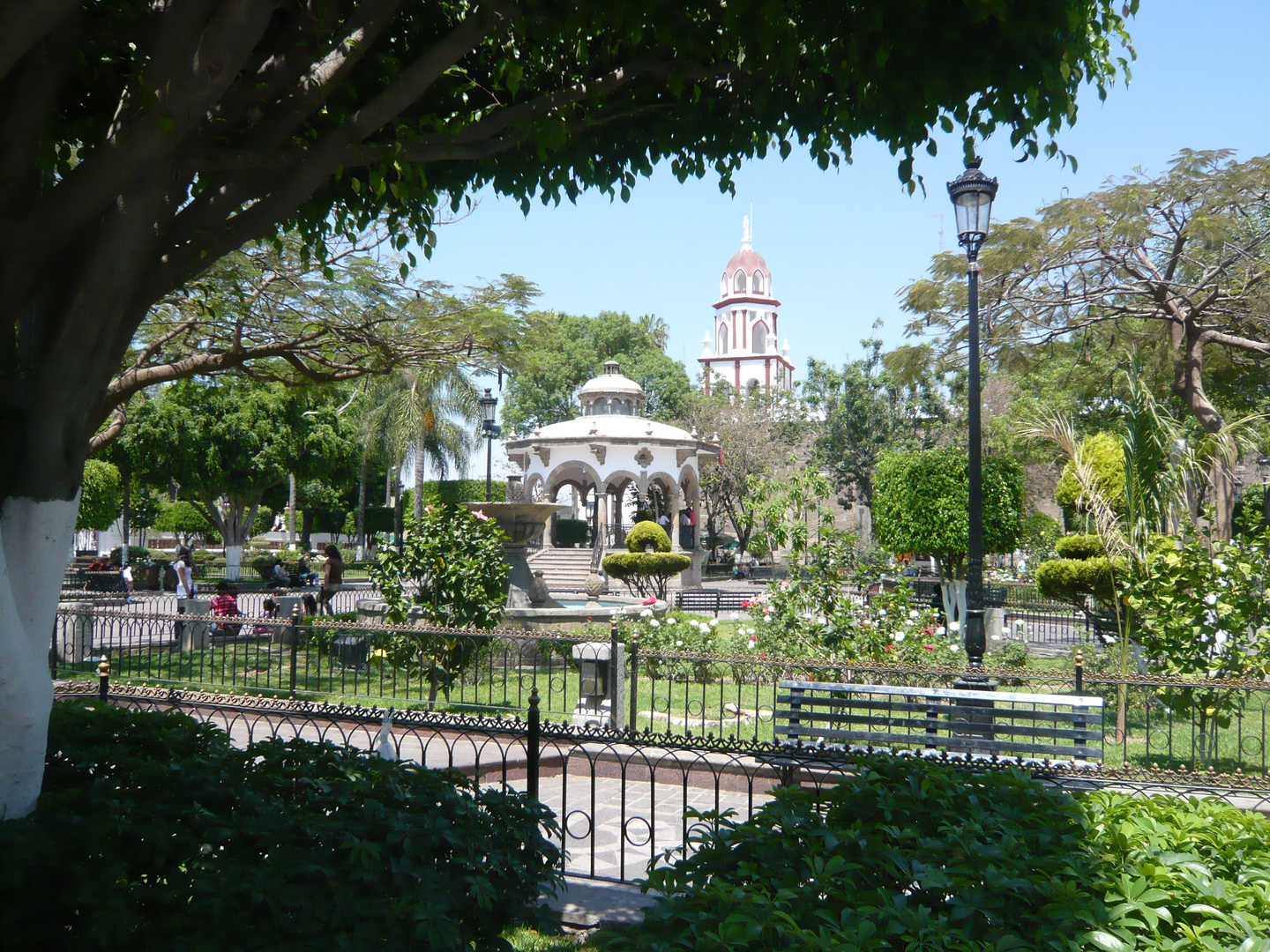 Plaza en Guadalajara. Mex.