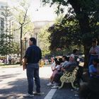 plaza en Santiago de Cile