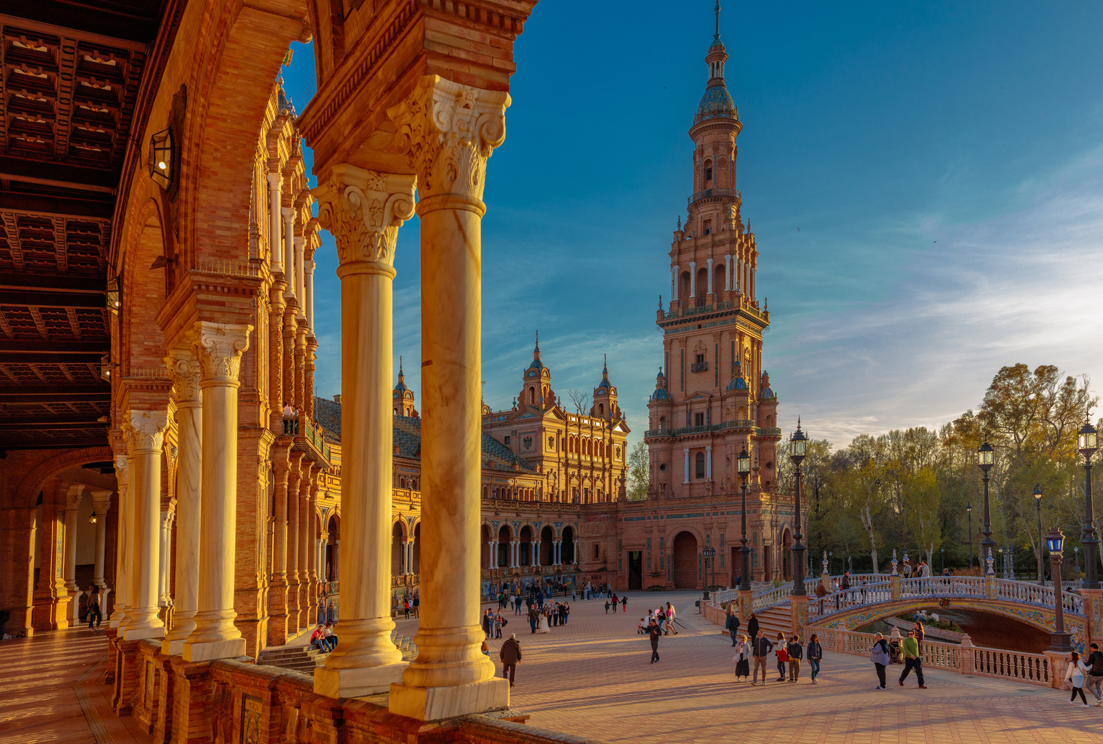 plaza España, Sevilla