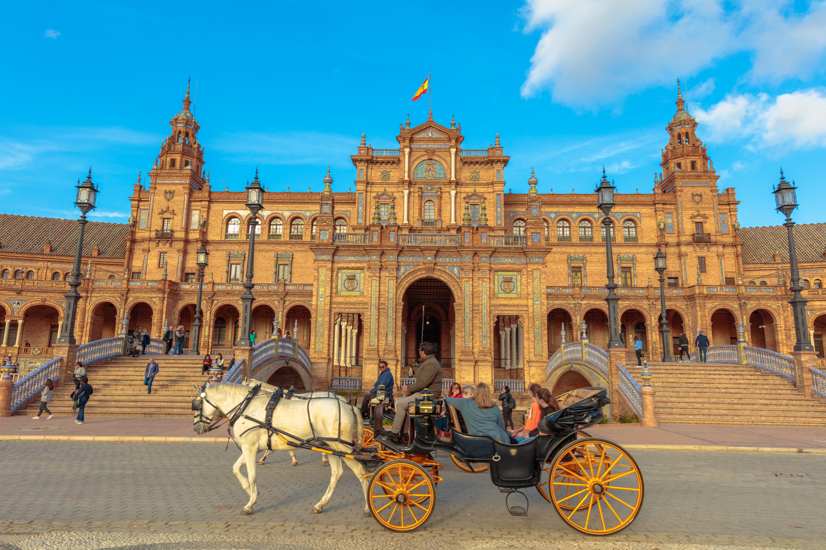 plaza España, Sevilla