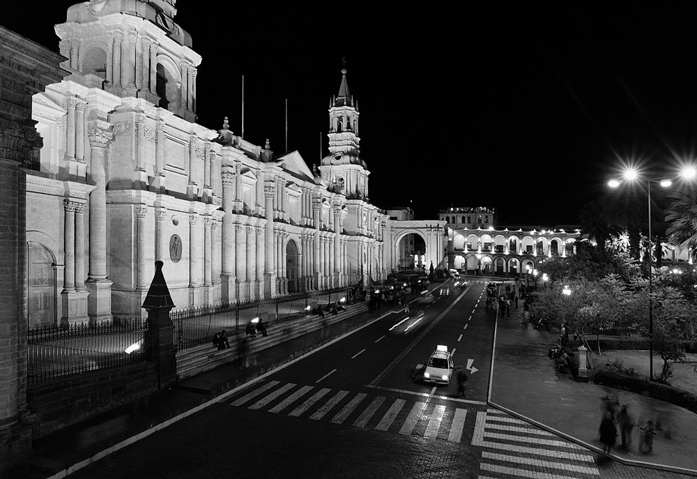 Plaza in Arequipa (Peru)