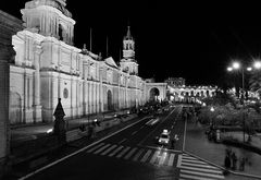 Plaza in Arequipa (Peru)