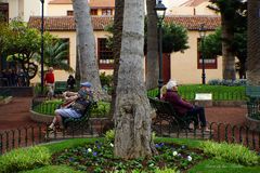 Plaza La Iglesia  Puerto de la Cruz.