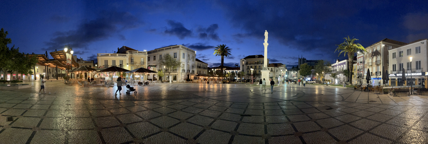 Plaza Mayor bei Nacht....