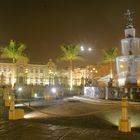 plaza mayor de Lima al fondo Palacio de Gobierno