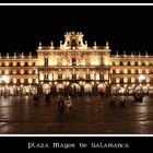 Plaza Mayor de Salamanca de noche