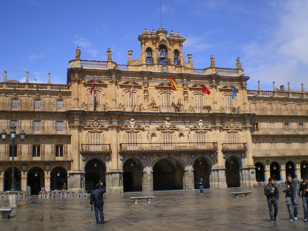 Plaza Mayor de Salamanca (Espana)