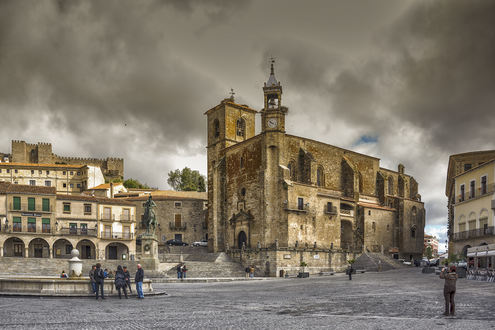 plaza mayor de Trujillo