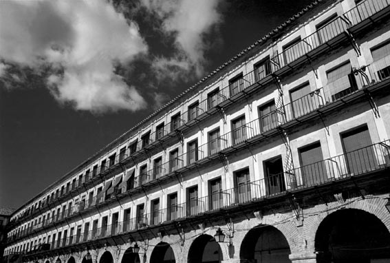 Plaza mayor en Cordoba