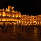 Plaza Mayor Salamanca nocturna