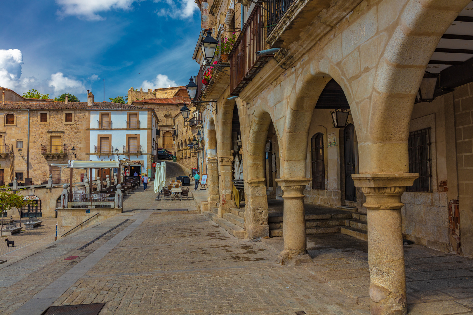 plaza mayor, Trujillo, Cáceres