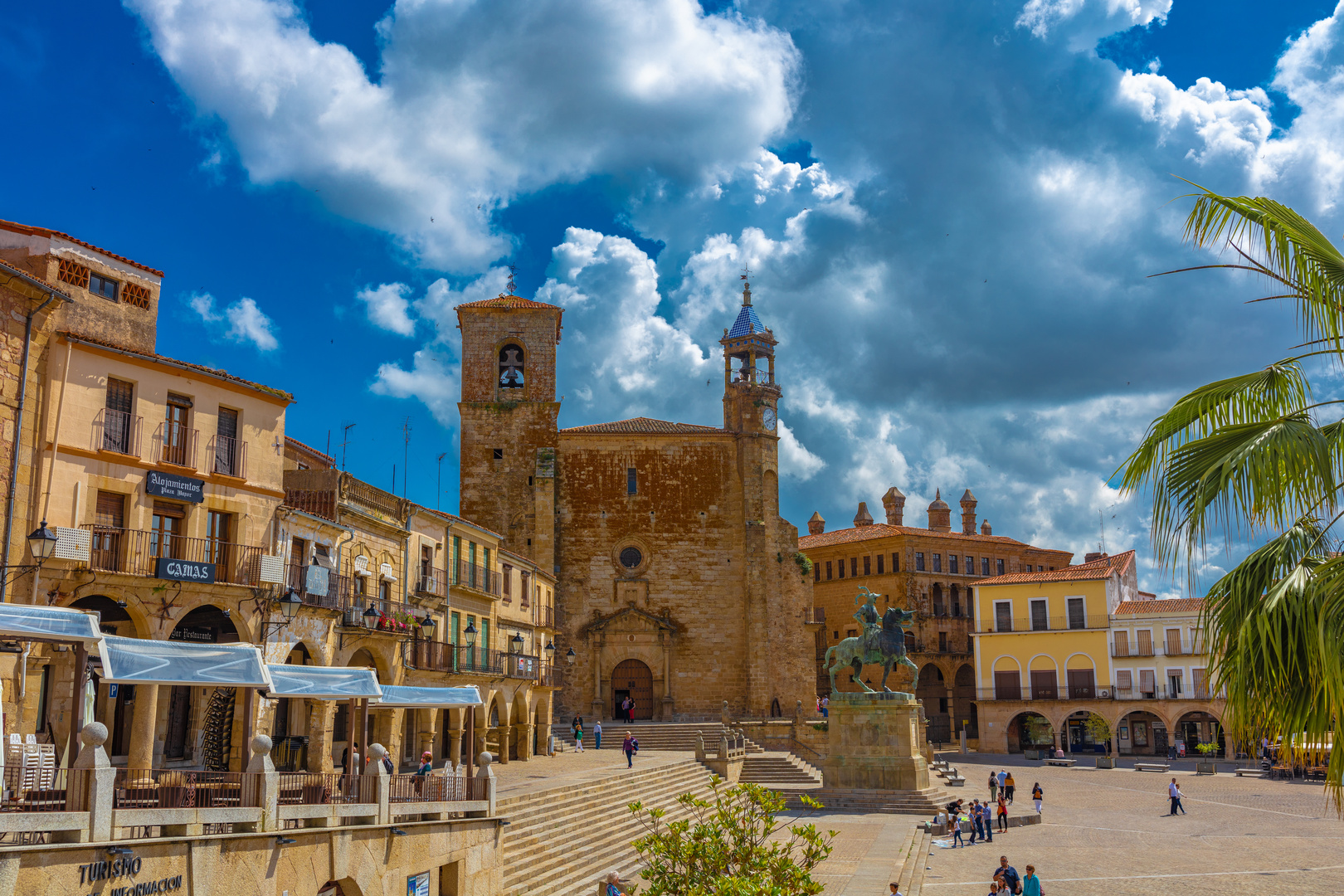 plaza mayor, Trujillo, Cáceres