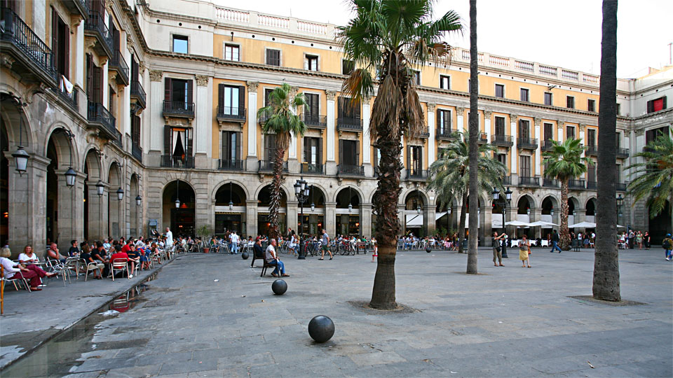 Plaza Real, Barcelona / E