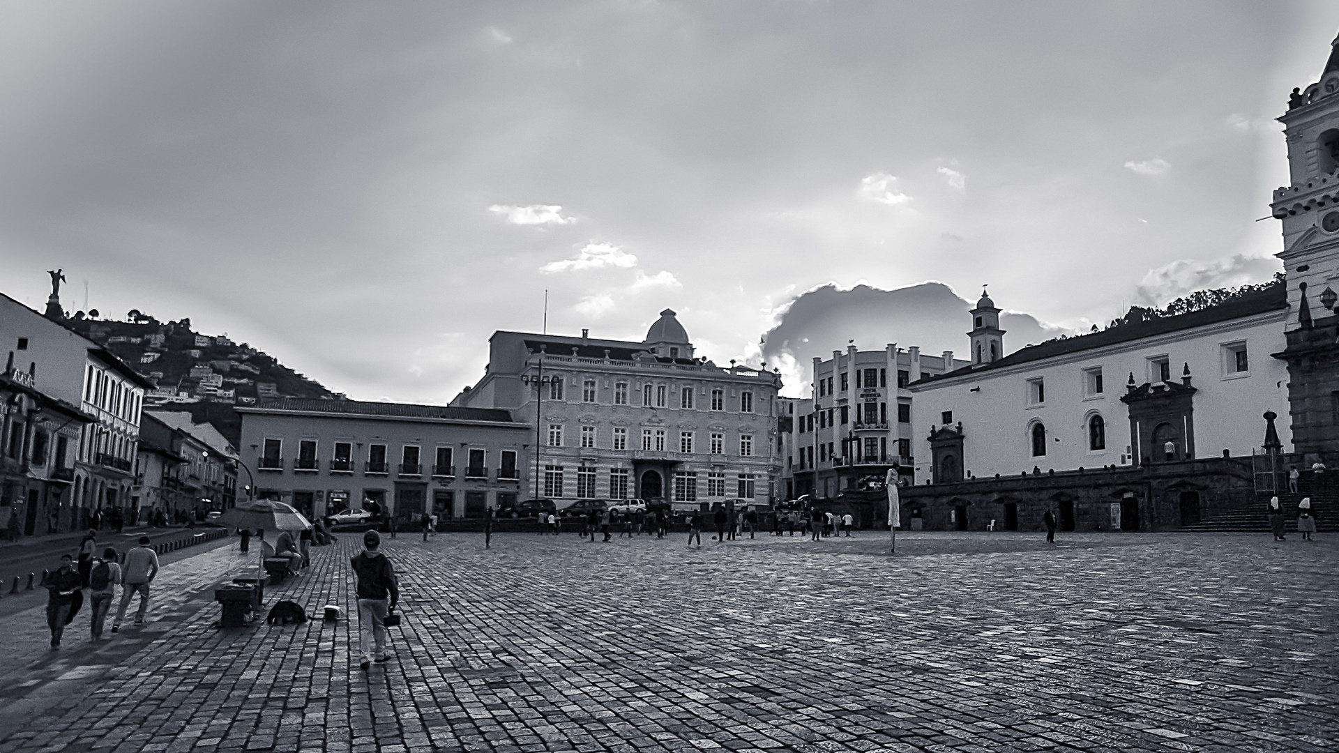 Plaza San Francisco Quito-Ecuador